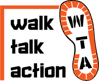 Walk Talk Action Logo