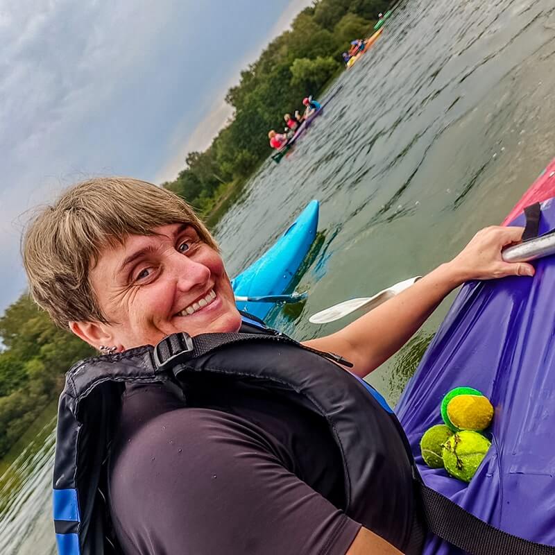 canoeing with walk talk action walk talk action