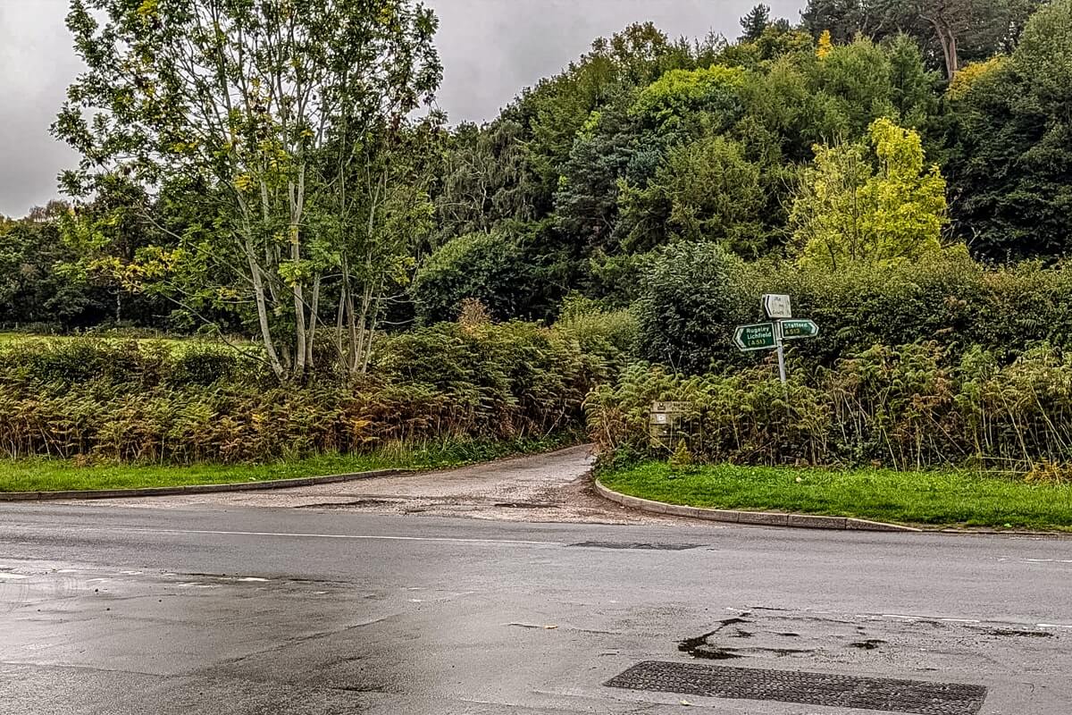 seven springs car park entrance seven springs