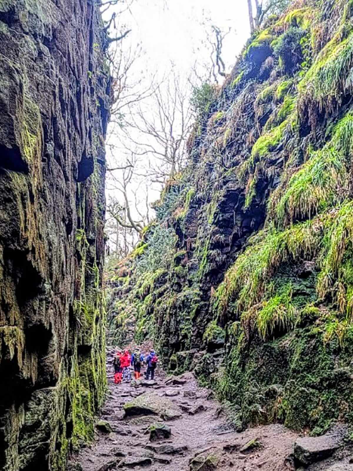 Luds Church east staffordshire walk